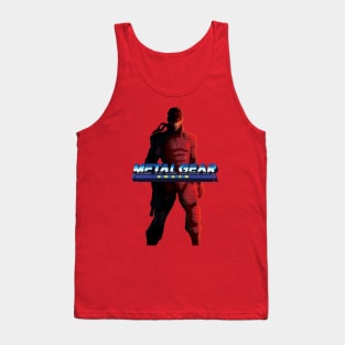 Metal Gear Solid "Snake" Sticker Tank Top